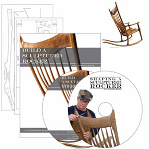 Build a Sculptured Rocker Plan Bundle PLUS Shaping a Sculptured Rocker 