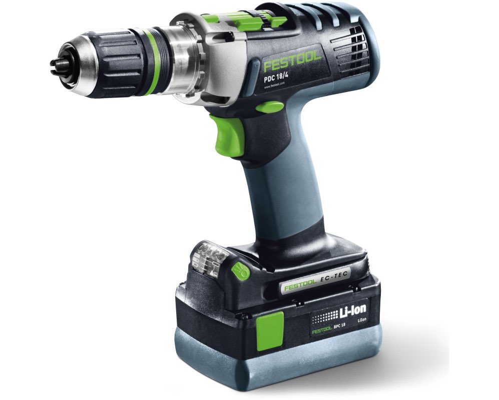 Festool PDC 18/4 QuaDrive Cordless Drill