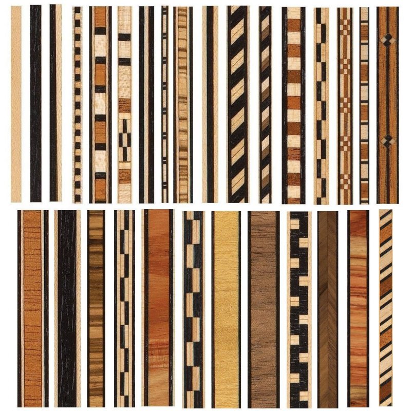 Woodwork Wood Inlay Strips PDF Plans
