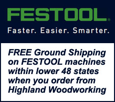 Free Festool shipping