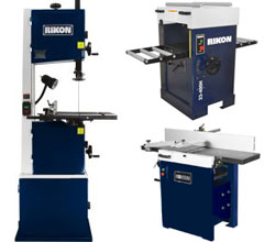 Rikon Bandsaws and Planers