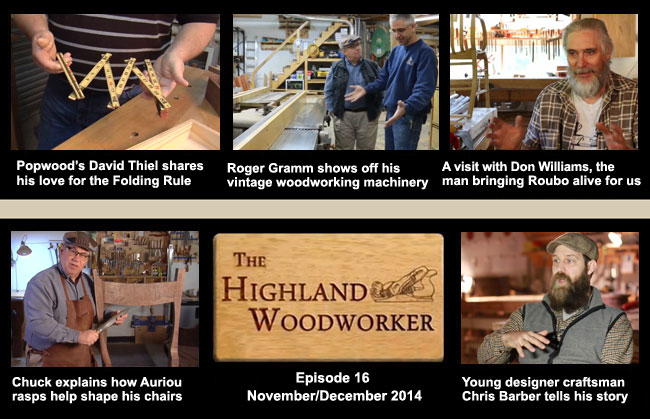 Woodworking Web TV - Nov/Dec 2014