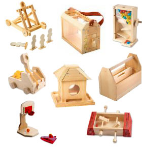 wooden kits for kids
