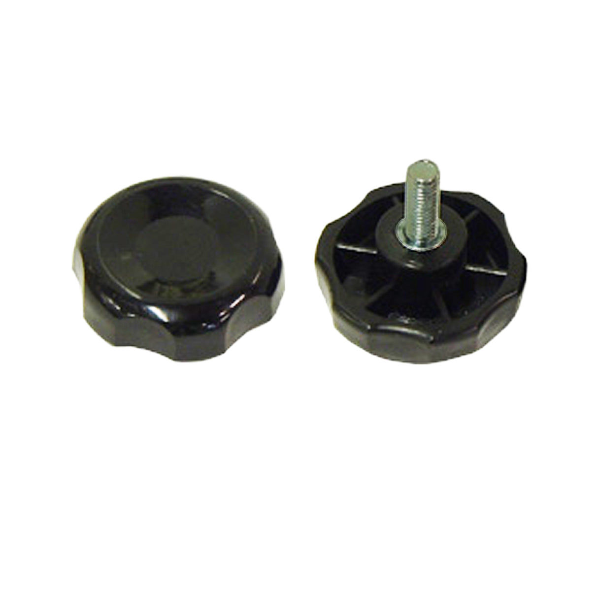 485618: Fluted Knob - 3/8"-16 (Stud)
