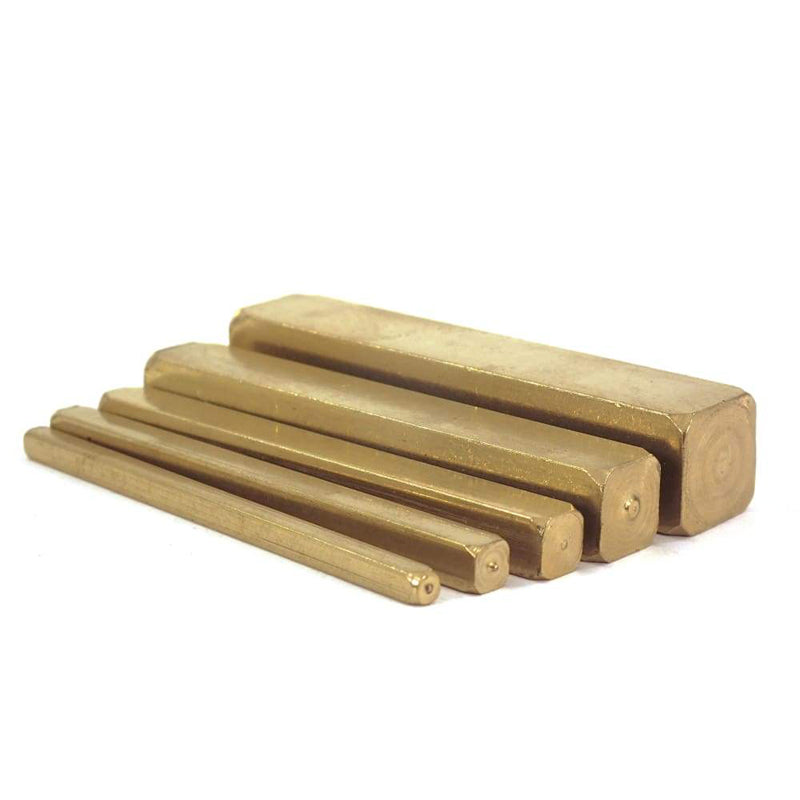 Whiteside Brass Setup Blocks - Set of 5