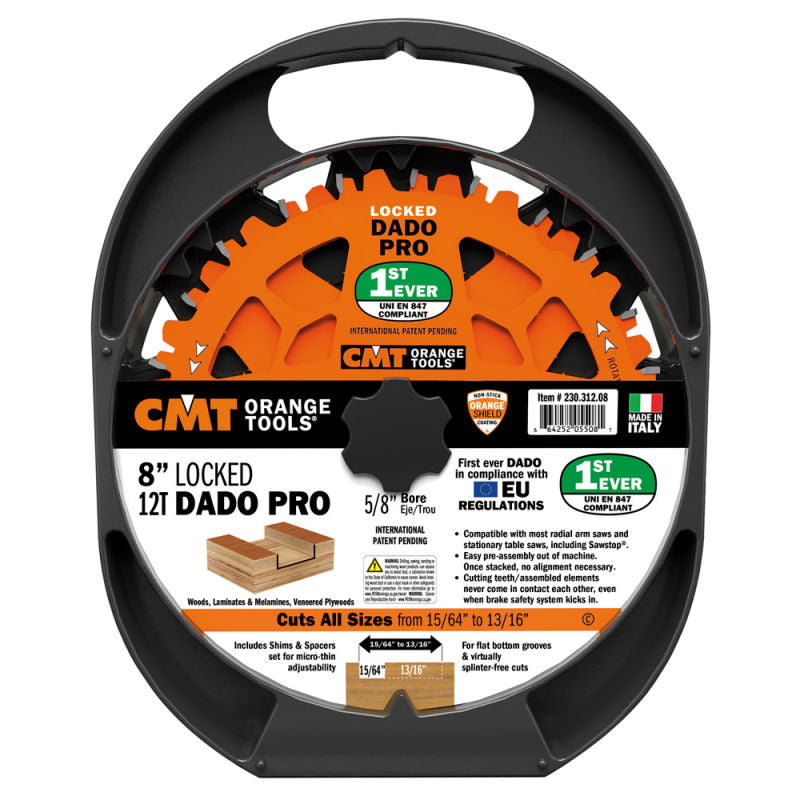 CMT Locked Dado Pro - 8 inch