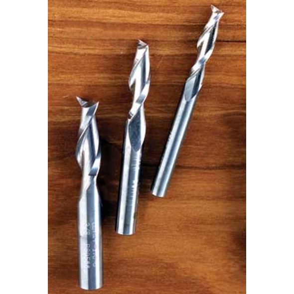 Leigh Solid Carbide Spiral Up-cut Bits for Isoloc Jigs - Set of 3