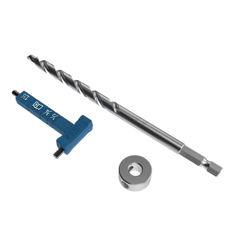 Kreg Micro Pocket Drill Bit w/ Stop Collar & Wrench