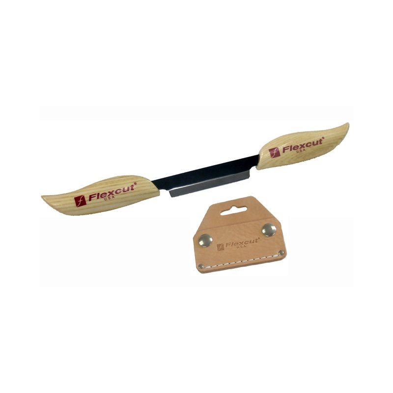 Flexcut Straight Drawknife 3 inch with sheath