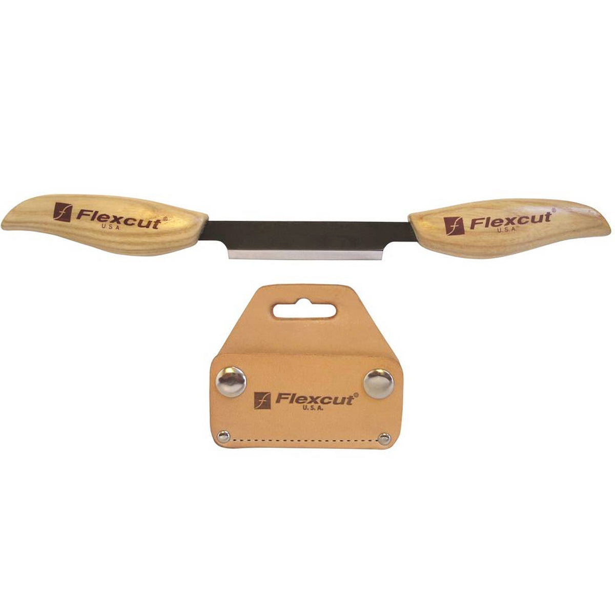 Flexcut Straight Drawknife 3 inch with sheath