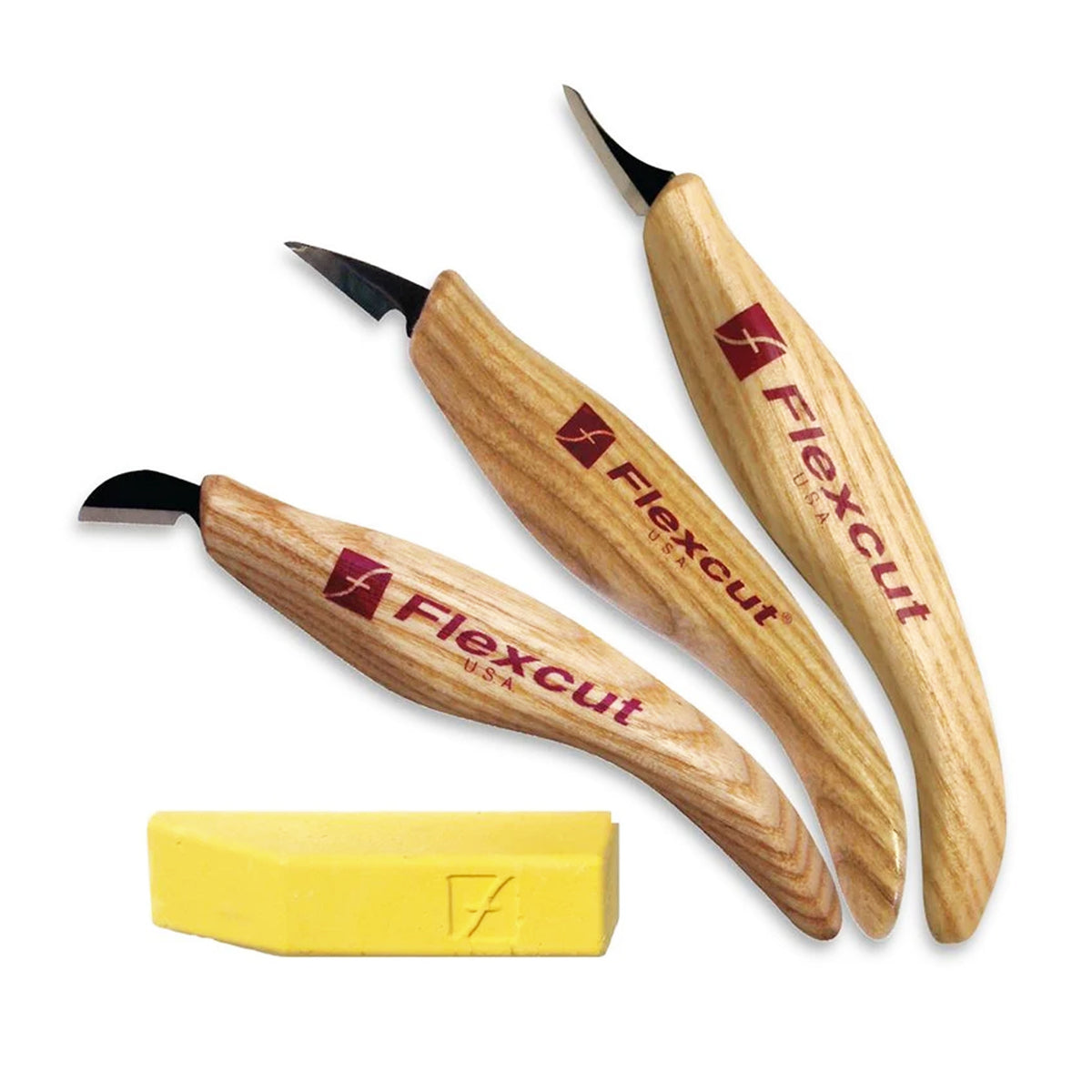Flexcut Detail Knife Set with Slim Handles
