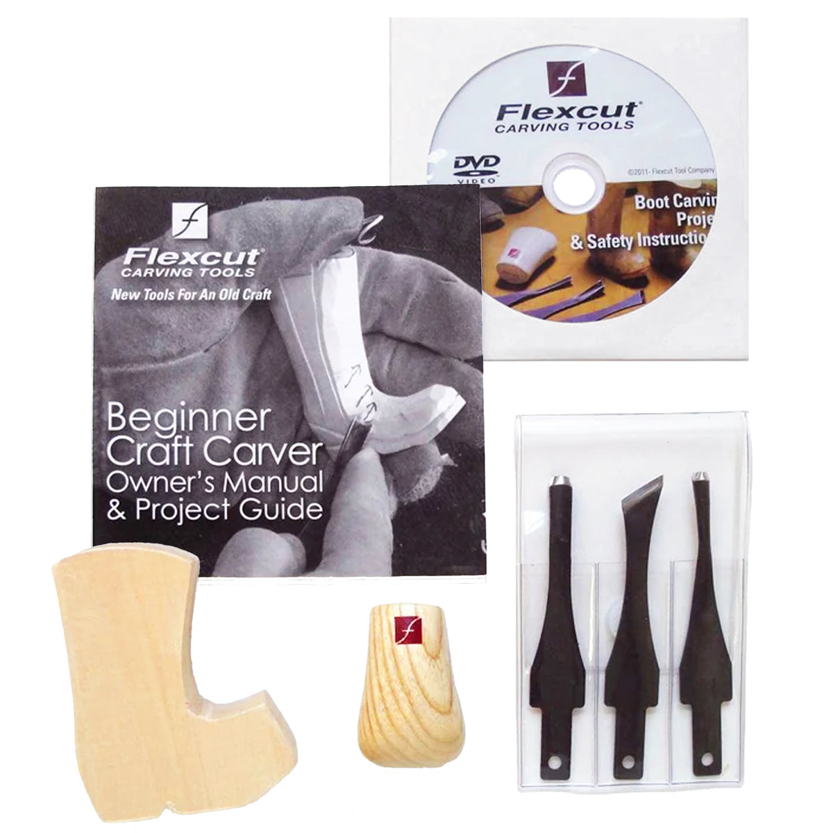 Flexcut SK110 Beginner Craft Carver Set