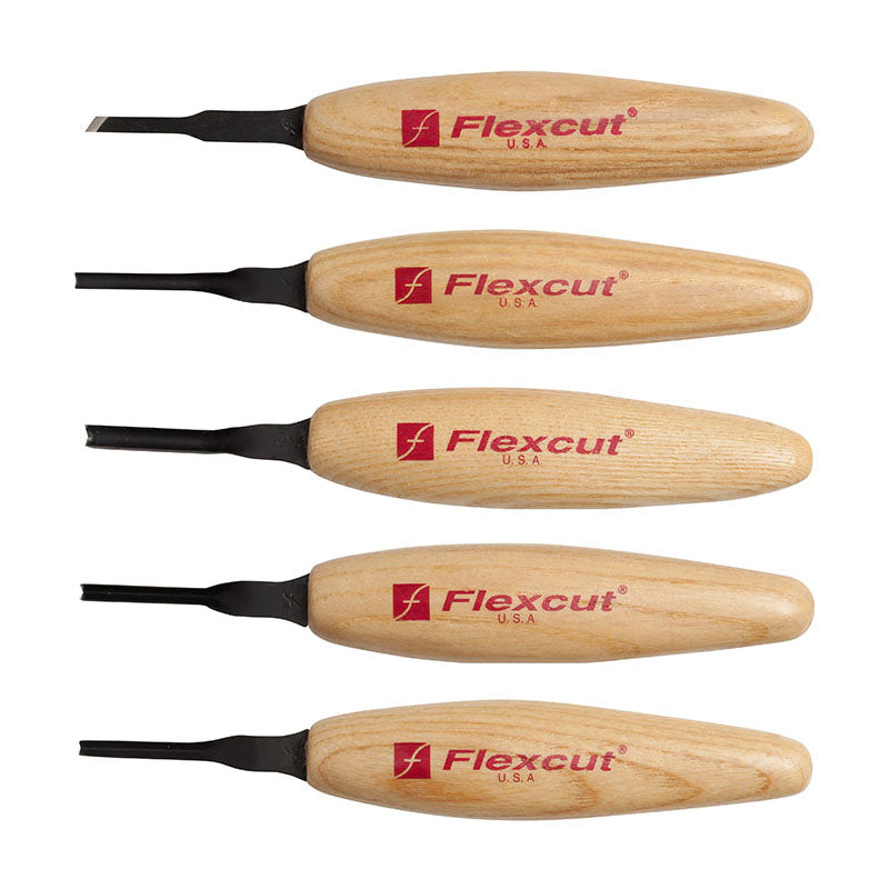 Flexcut Micro Tool Set of 5 - 3mm Assortment