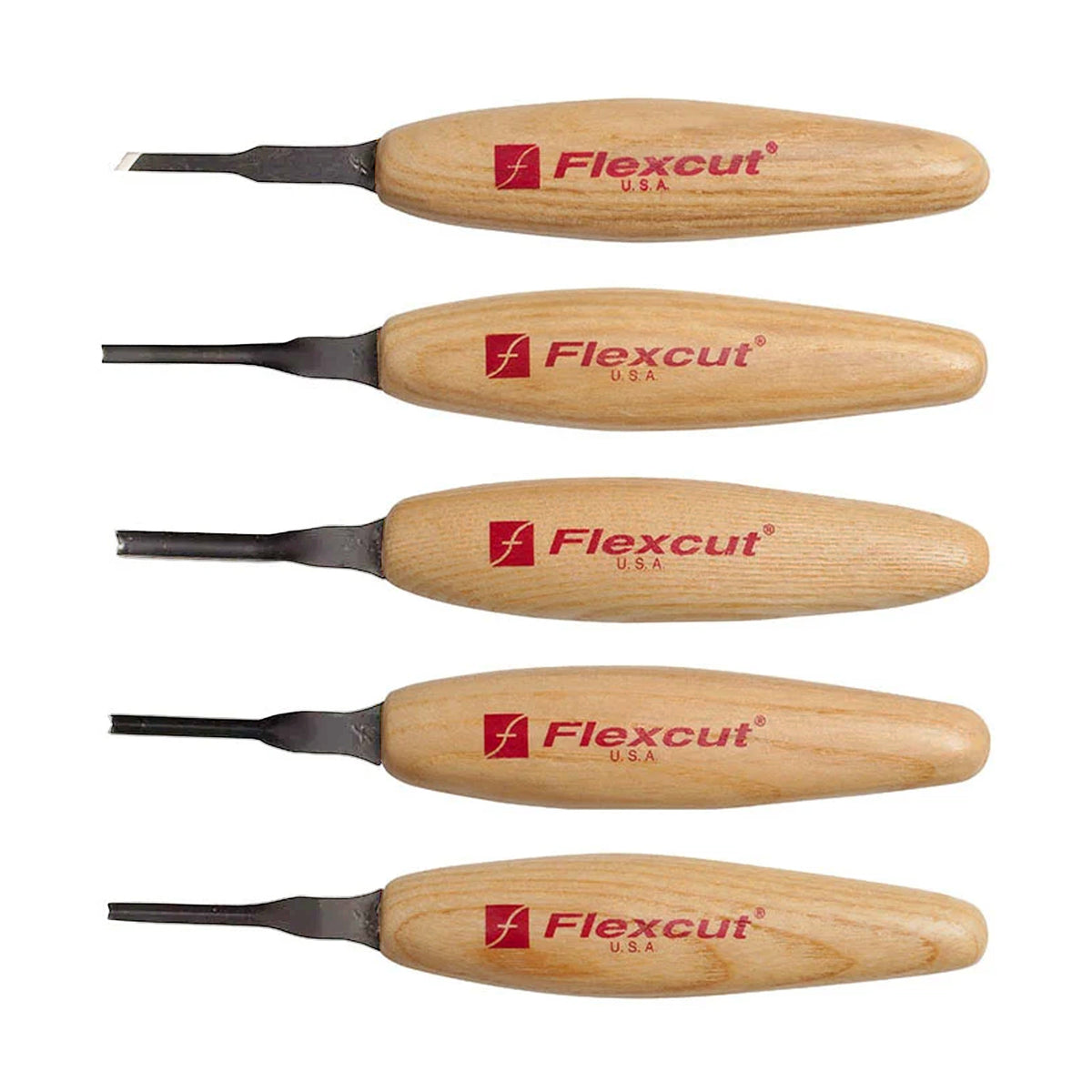 Flexcut Micro Tool Set of 5 - 3mm Assortment
