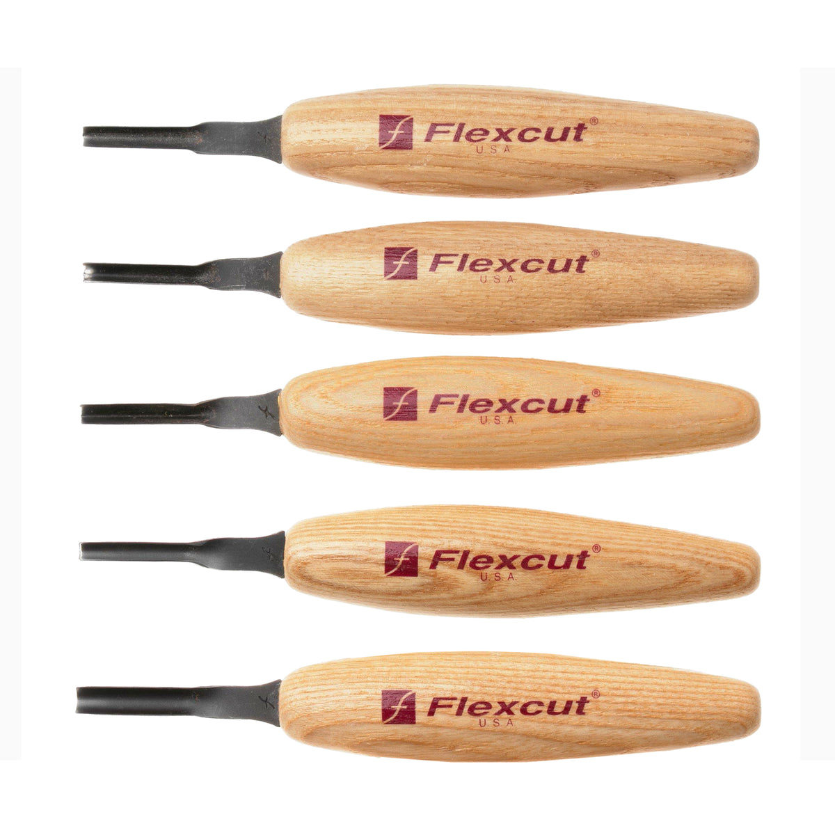 Flexcut Micro Tool Set of 5 - 4mm Assortment