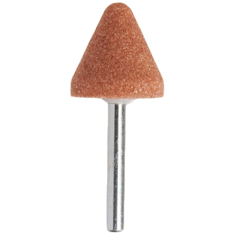 Dremel 5/8" Round Nose Cone Aluminum Oxide Grinding Stone
