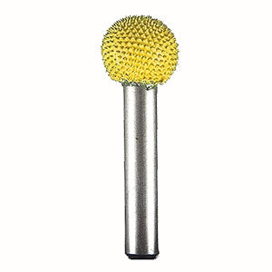 136319: Sphere Saburr Tooth Carbide Burrs - 1/4 inch Shank