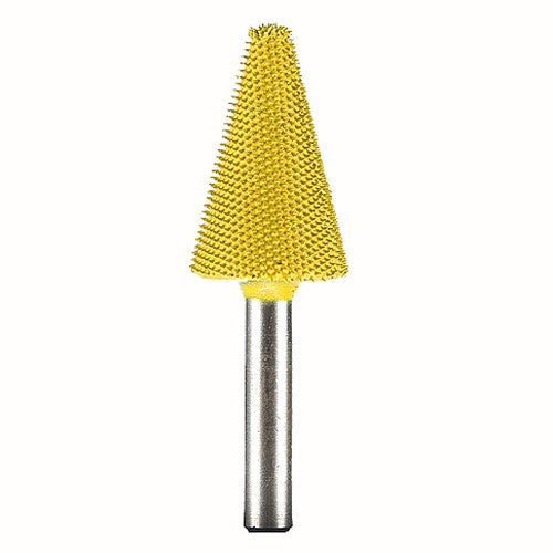136325: Taper Saburr Tooth Carbide Burrs - 1/4 inch Shank
