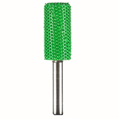 136406: Cylinder Saburr Tooth Carbide Burrs - 1/4 inch Shank