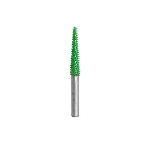 136422: Taper Saburr Tooth Carbide Burrs - 1/4 inch Shank