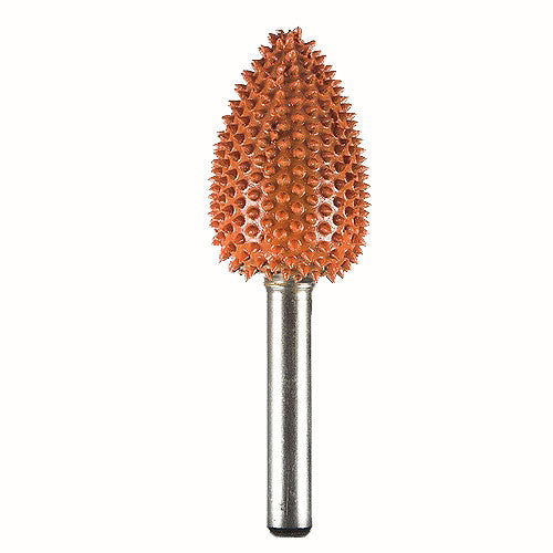 136518: Flame Saburr Tooth Carbide Burrs - 1/4 inch Shank