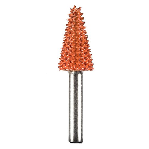 136523: Taper Saburr Tooth Carbide Burrs - 1/4 inch Shank