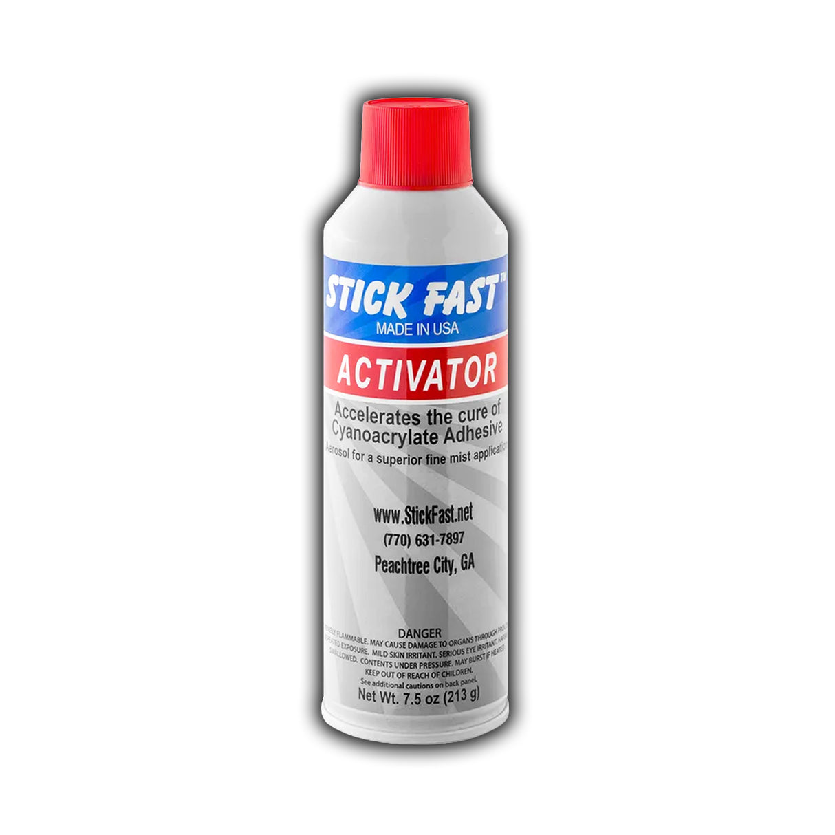 Stick Fast Activator in aerosol bottle