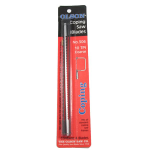 Olson Coping Saw Blades - Pack of 4