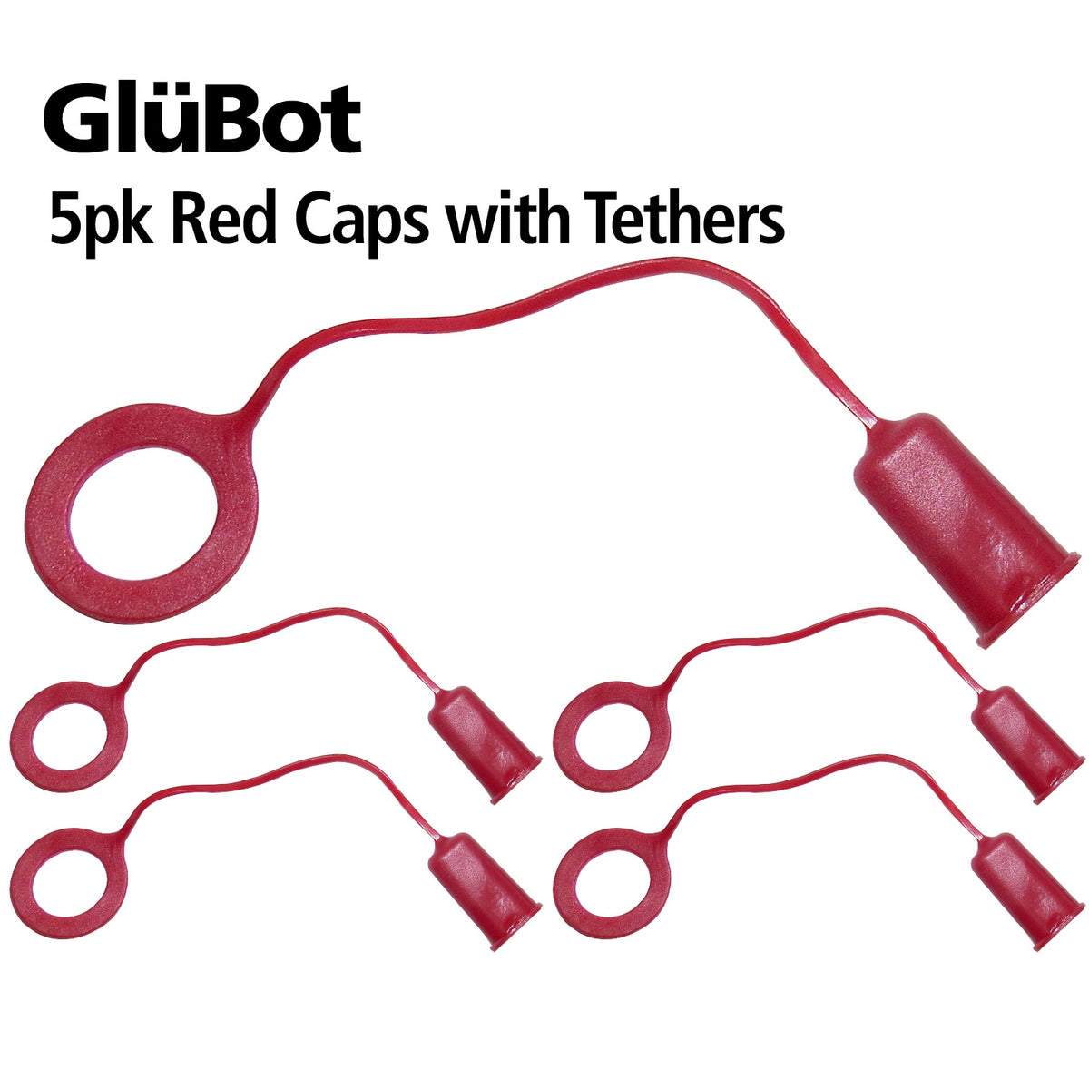 GluBot Replacement Caps - 16 oz.