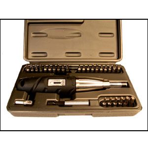 168088: Adjustable Torque Screwdriver with 28 Bits
