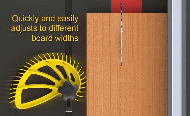 Hedgehog Spiral Featherboard