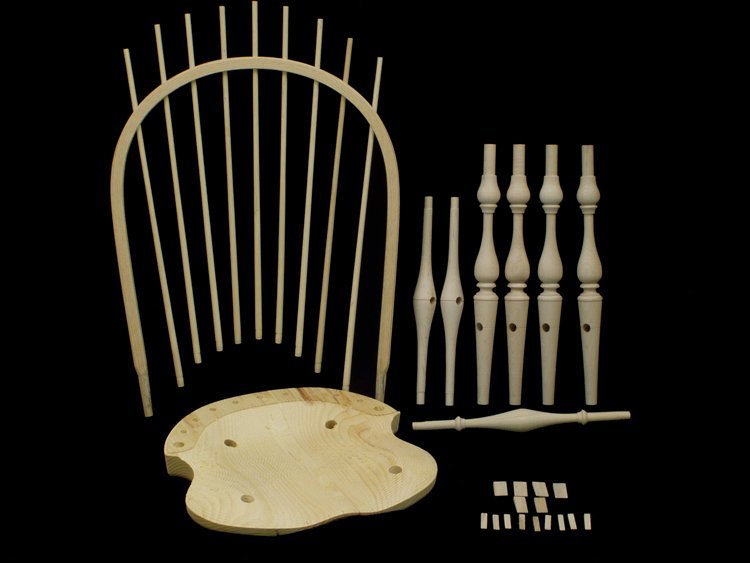 Bowback Side Windsor Chair Kit