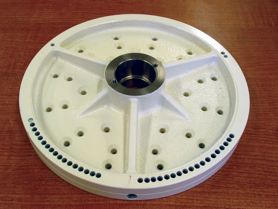 Oneway Cast Iron Faceplate - 10 inch