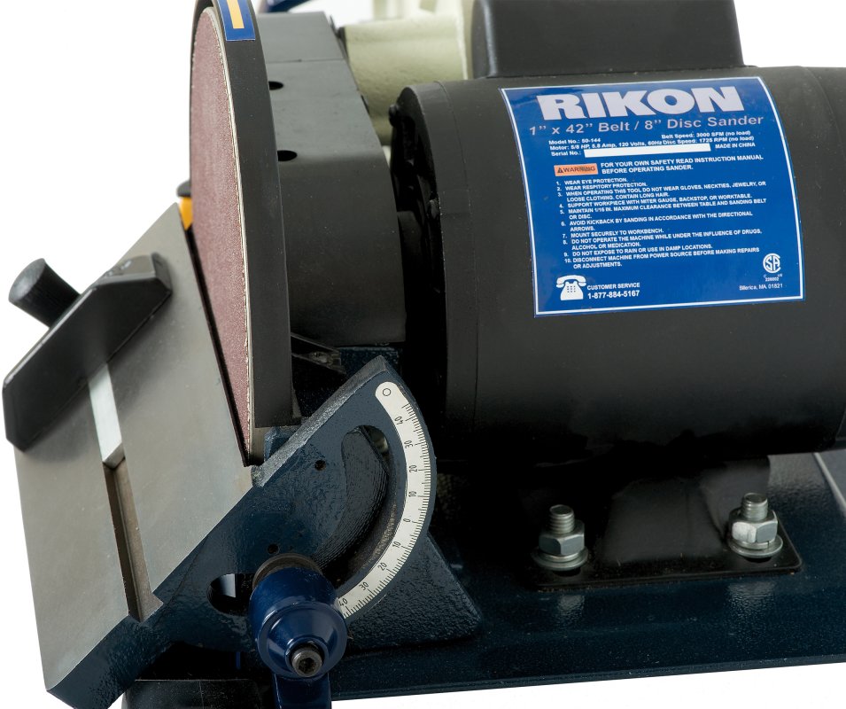 Rikon 50-144 1 inch x 42 inch Belt - 8 inch Disc Sander