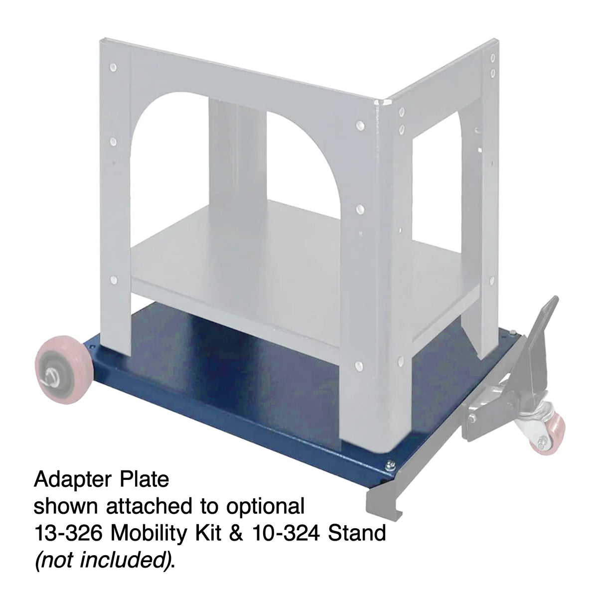 Rikon Mobility Kit Adapter Plate for 10-324 and 10-324TG Bandsaws