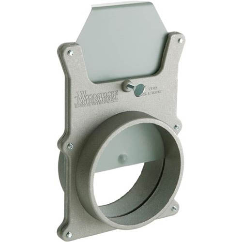 Aluminum Blast Gate for Dust Collection - 4 inch