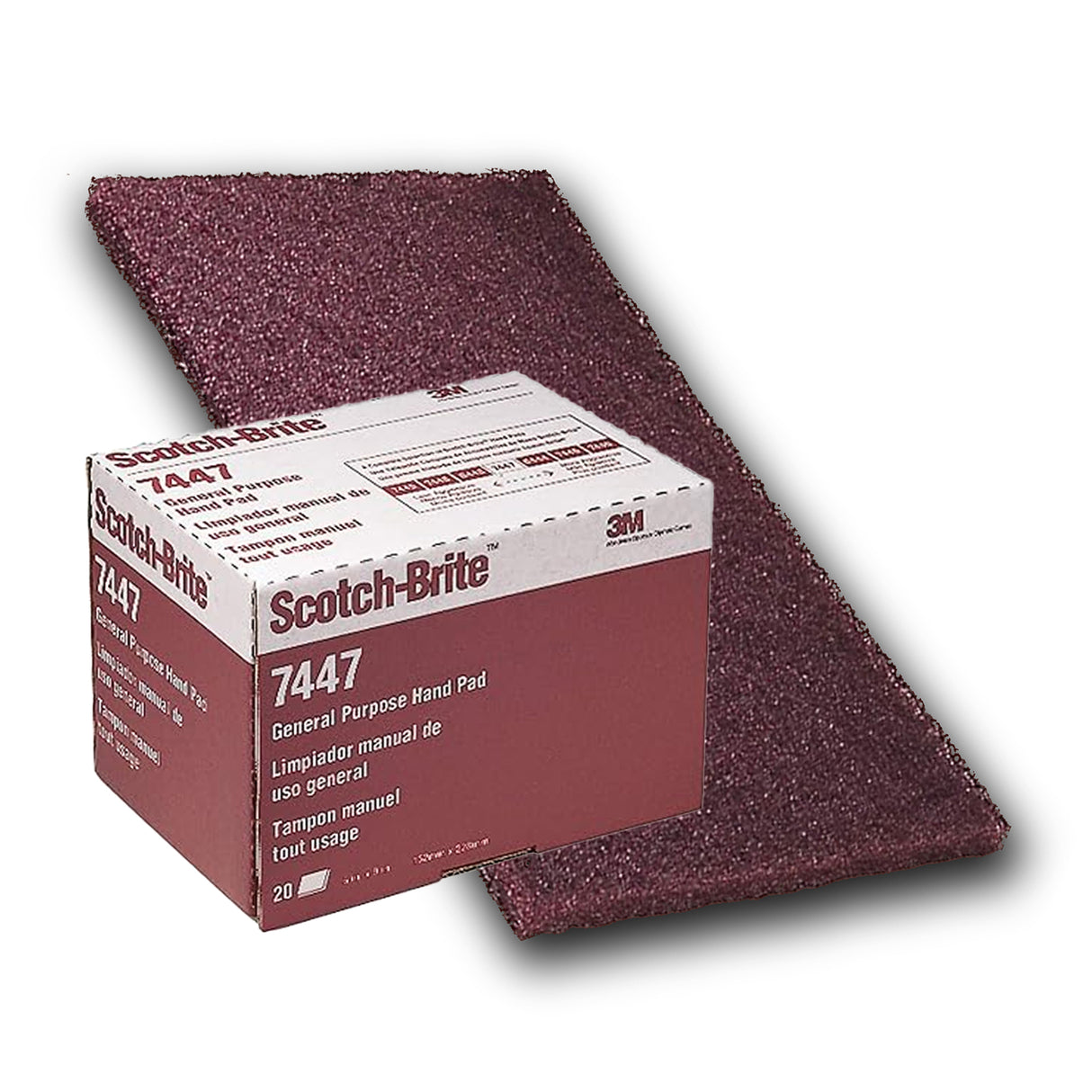 196209C: 3M Scotch-Brite Hand Pads for Woodworkers