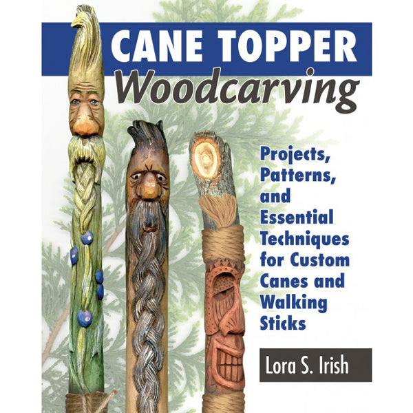 Cane Topper Woodcarving - Lora S Irish