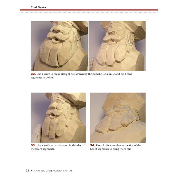 Carving Undercover Santas - Russell Scott