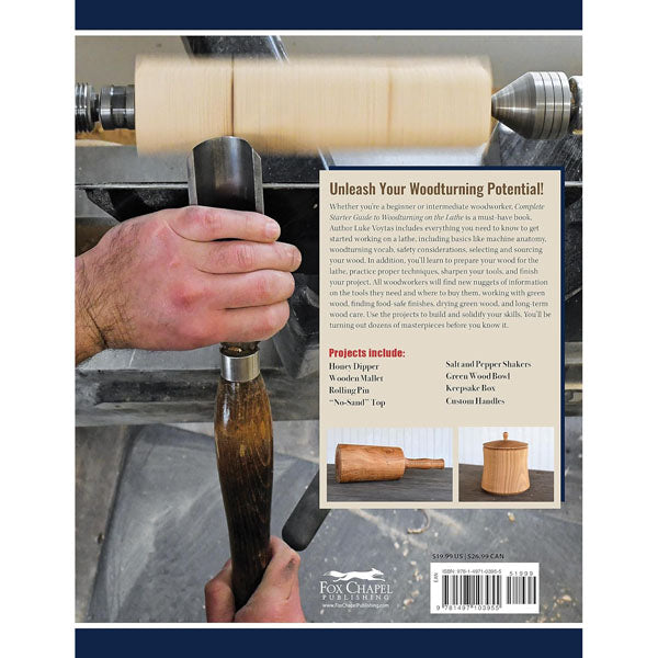 Complete Starter Guide to Woodturning on the Lathe