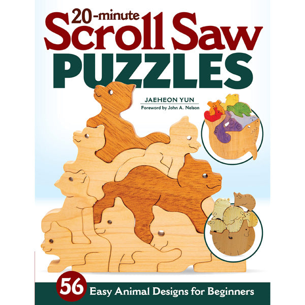 20-Minute Scroll Saw Puzzles