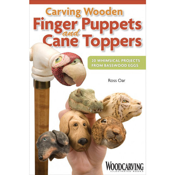 Carving Wooden Finger Puppets and Cane Toppers
