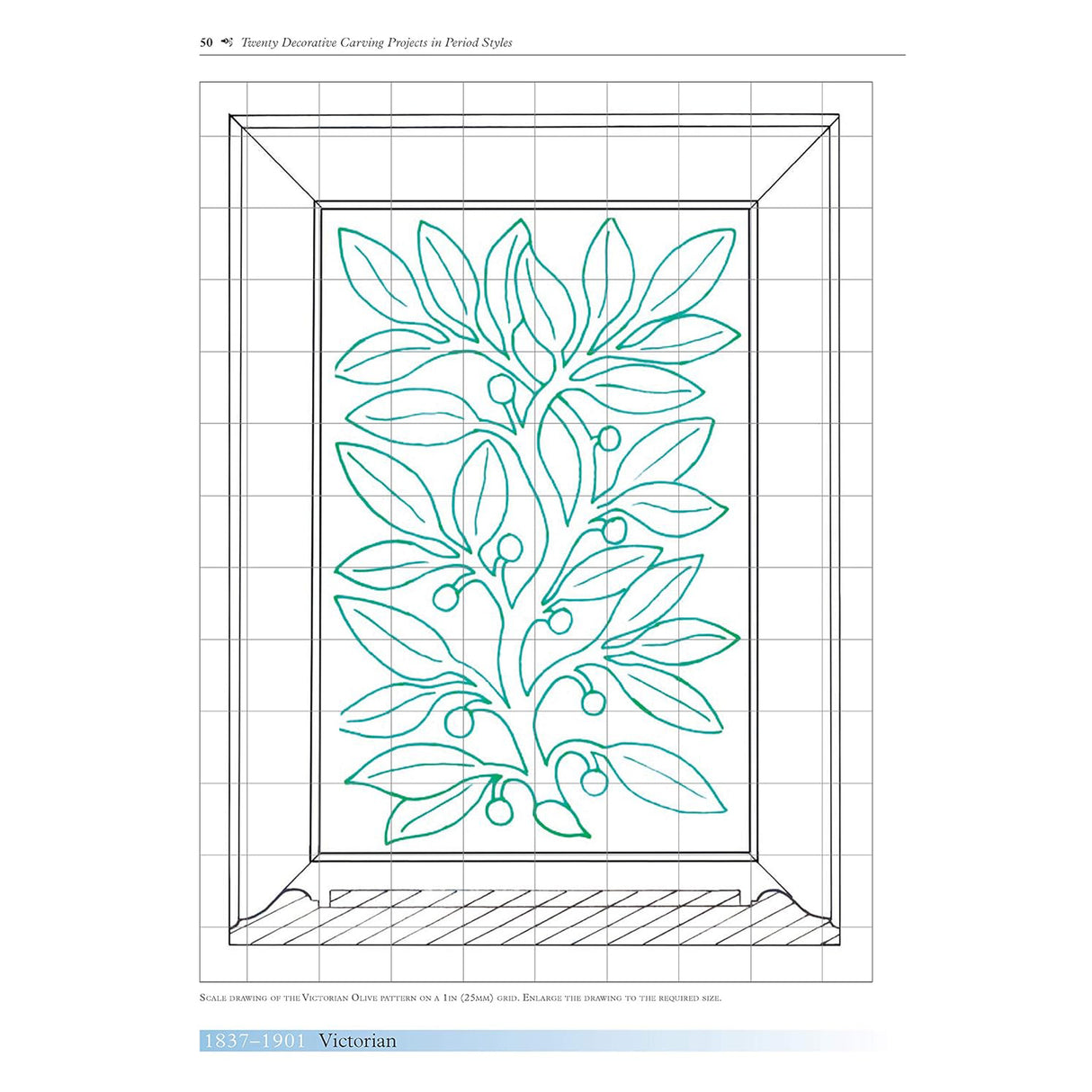 Twenty Decorative Carving Projects in Period Styles