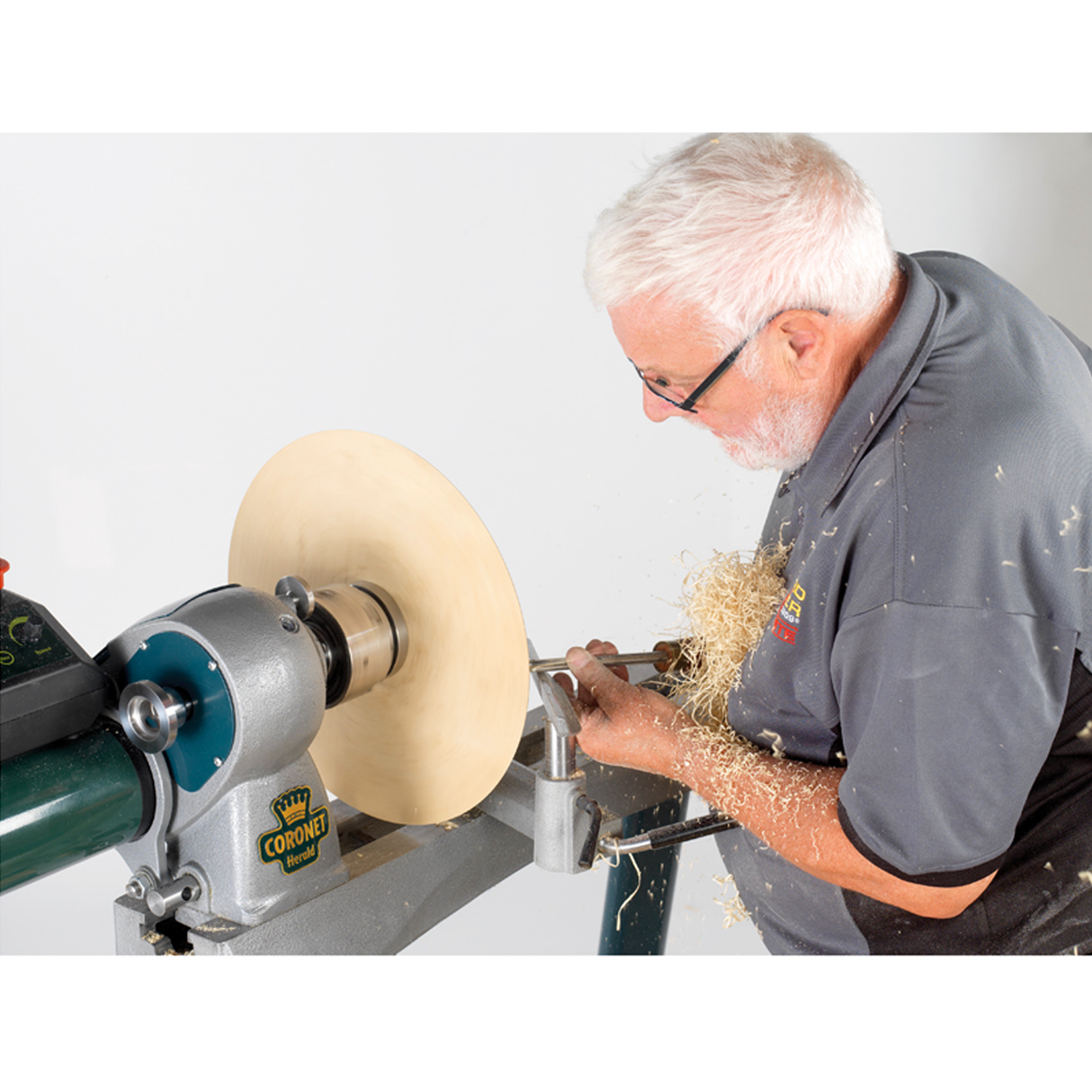 302301: Record Power Coronet Herald 14 inch EVS Lathe