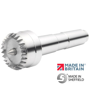 302375: Record Power Multi-tooth Spring-Tip Drive Center - 2MT