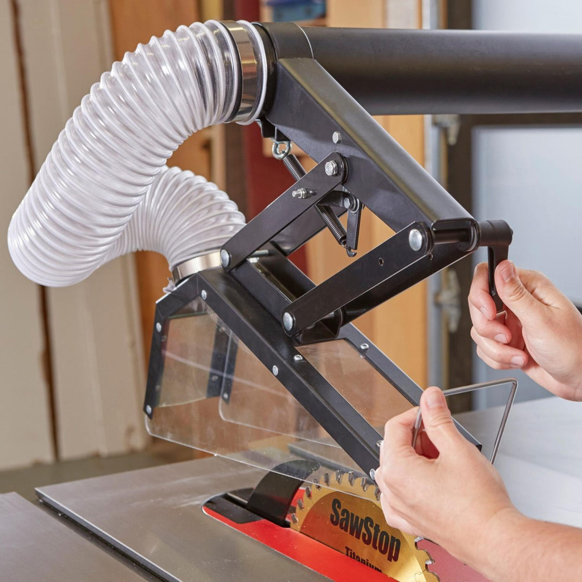 SawStop Floating Dust Collection Guard