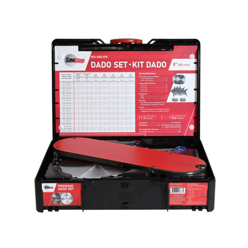 SawStop 8 inch Premium Dado Set in SYS3 112 Systainer