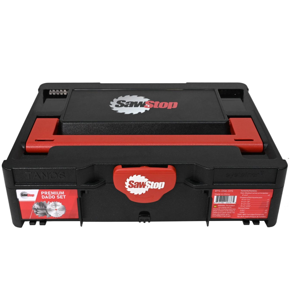 SawStop 8 inch Premium Dado Set in SYS3 112 Systainer