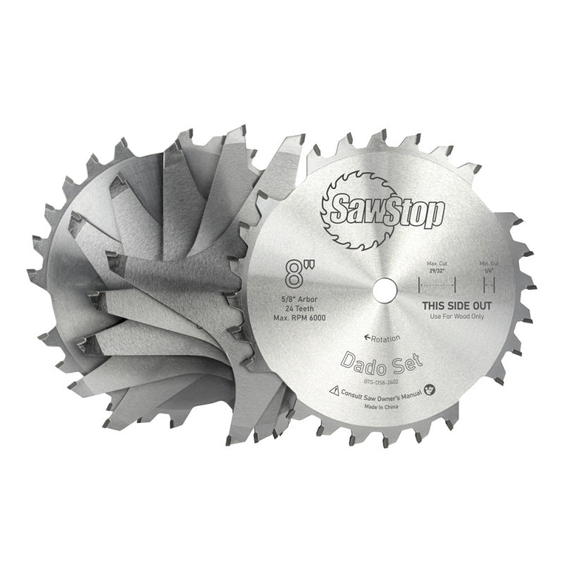 SawStop 8 inch Premium Dado Set in SYS3 112 Systainer