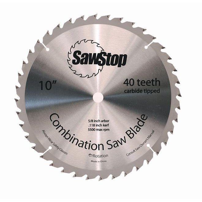 305204: SawStop Standard Series 10 inch Saw Blade